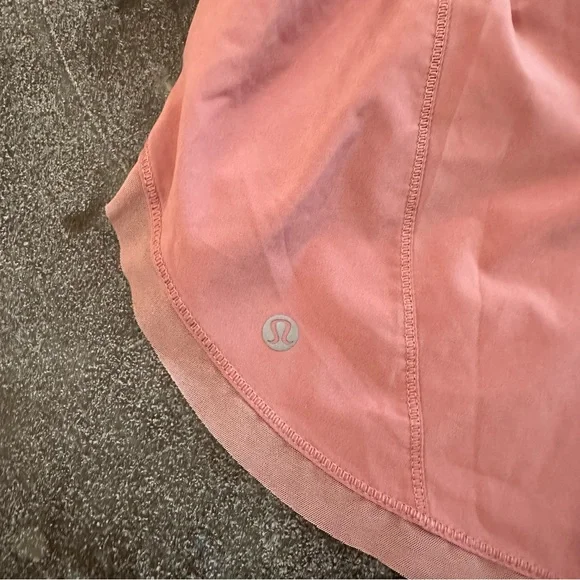 Lulu lemon Lululemon Anew Short 4" Quicksand mauve pink like new size 6 - Picture 8 of 15
